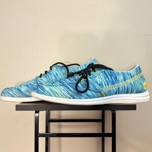 Brunswick Blue & Yellow Breathable Bowling Shoes Size 7